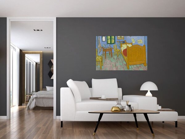 Tablou - Vincent van Gogh, The Bedroom, reproducere (90x60 cm)