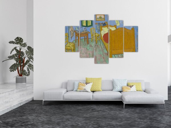 Tablou - Vincent van Gogh, The Bedroom, reproducere (150x105 cm)