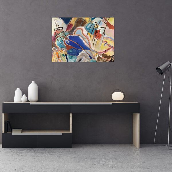 Tablou - Vasily Kandinsky, Improvisation No. 30 (Cannons), reproducere (70x50 cm)