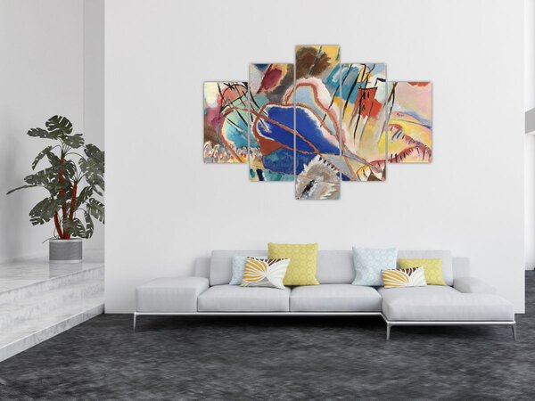 Tablou - Vasily Kandinsky, Improvisation No. 30 (Cannons), reproducere (150x105 cm)