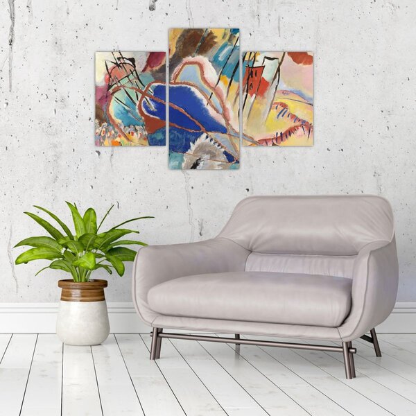 Tablou - Vasily Kandinsky, Improvisation No. 30 (Cannons), reproducere (90x60 cm)