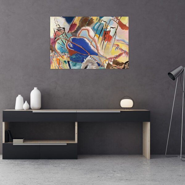 Tablou - Vasily Kandinsky, Improvisation No. 30 (Cannons), reproducere (90x60 cm)