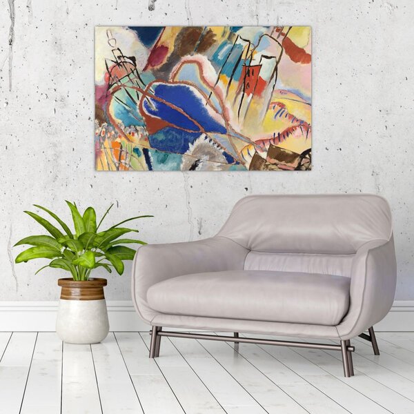 Tablou - Vasily Kandinsky, Improvisation No. 30 (Cannons), reproducere (90x60 cm)