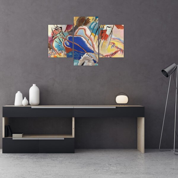 Tablou - Vasily Kandinsky, Improvisation No. 30 (Cannons), reproducere (90x60 cm)
