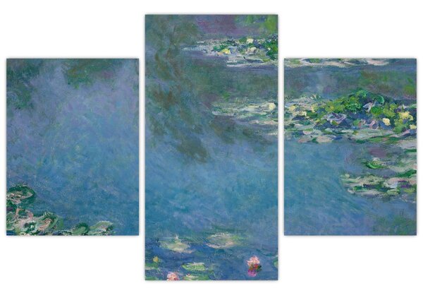 Tablou - Claude Monet, Water Lilies, reproducere (90x60 cm)