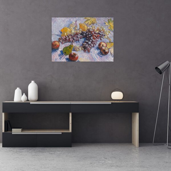 Tablou - Vincent van Gogh, Grapes, Lemons, Pears, and Apples, reproducere (70x50 cm)