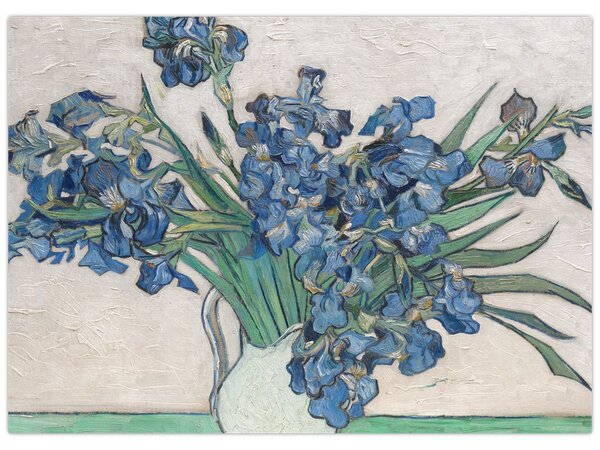 Tablou - Vincent van Gogh, Irises, reproducere (70x50 cm)