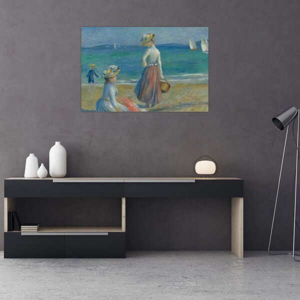 Tablou - Auguste Renoir, Figures on the Beach, reproducere (90x60 cm)