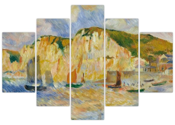 Tablou - Auguste Renoir, Sea and Cliffs, reproducere (150x105 cm)