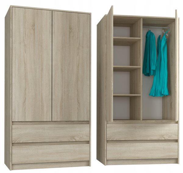 Dulap de haine Bewana (stejar Sonoma). Promo -15%. 1151244