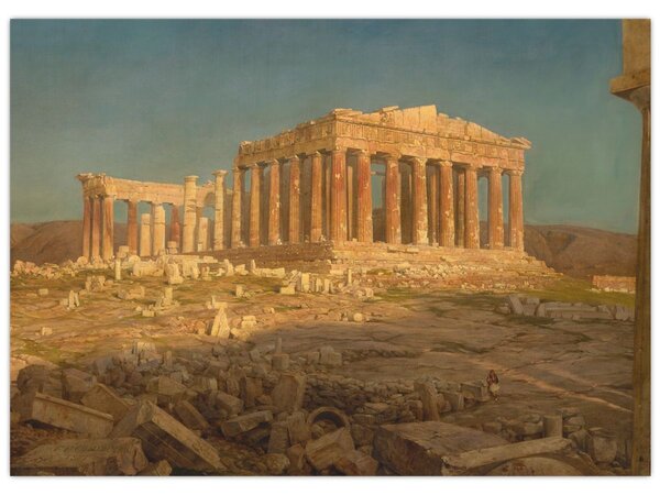 Tablou - Frederic Edwin Church, The Parthenon, reproducere (70x50 cm)