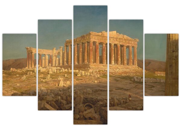 Tablou - Frederic Edwin Church, The Parthenon, reproducere (150x105 cm)