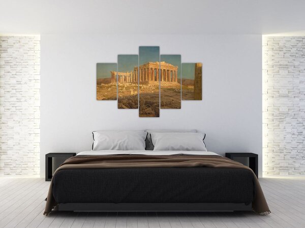 Tablou - Frederic Edwin Church, The Parthenon, reproducere (150x105 cm)