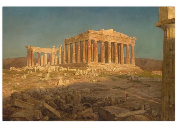 Tablou - Frederic Edwin Church, The Parthenon, reproducere (90x60 cm)