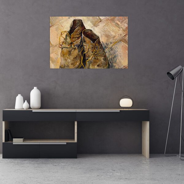 Tablou - Vincent van Gogh, Shoes, reproducere (90x60 cm)
