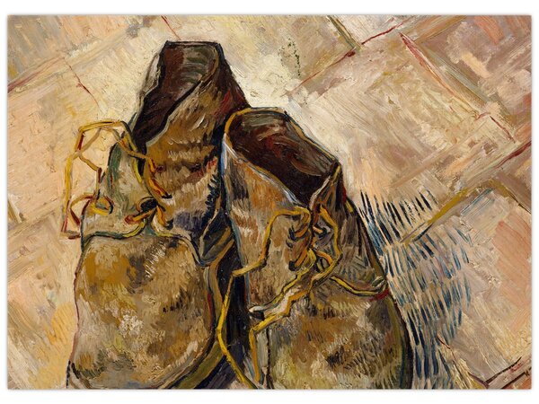 Tablou - Vincent van Gogh, Shoes, reproducere (70x50 cm)