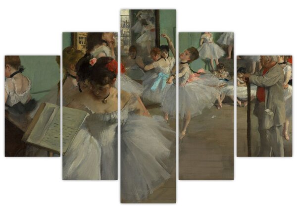Tablou - Edgar Degas, The Dance Class, reproducere (150x105 cm)