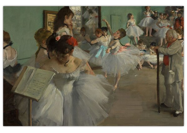 Tablou - Edgar Degas, The Dance Class, reproducere (90x60 cm)