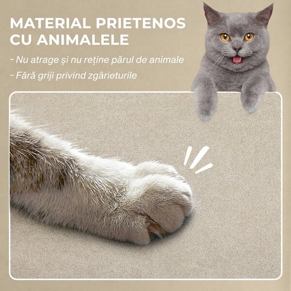 HOMCOM Fotoliu Relaxant Electric cu Masaj și Încălzire, cu Suport pentru Picioare, Silențios, Reclinabil 150° în Material Catifelat Prietenos cu Animalele, cu Funcție de Memorare, 2 Telecomenzi pentru Sufragerie, Bej | Aosom Romania