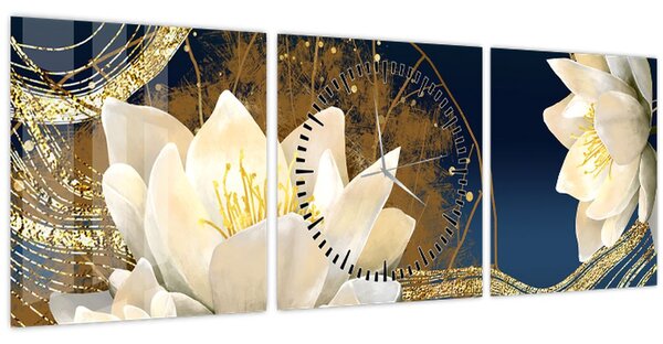 Tablou - Colaj (cu ceas) (90x30 cm)