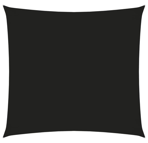 Parasolar, negru, 7x7 m, țesătură oxford, pătrat