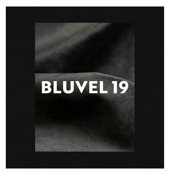 Scaun MIKE, negru - Bluvel 19/negru, stofa catifelata/metal, 48x56x86