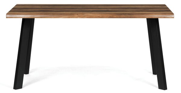 Jídelní stůl 160x90cm, mdf, old wood, HT-F4516 OLW
