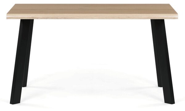 Jídelní stůl 140x80cm, mdf, divoký dub, HT-F4514 OAK