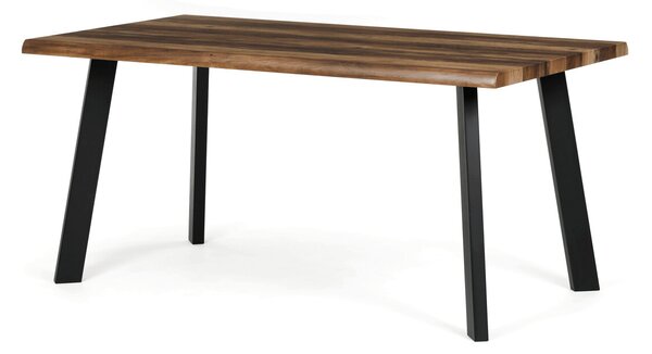 Jídelní stůl 160x90cm, mdf, old wood, HT-F4516 OLW