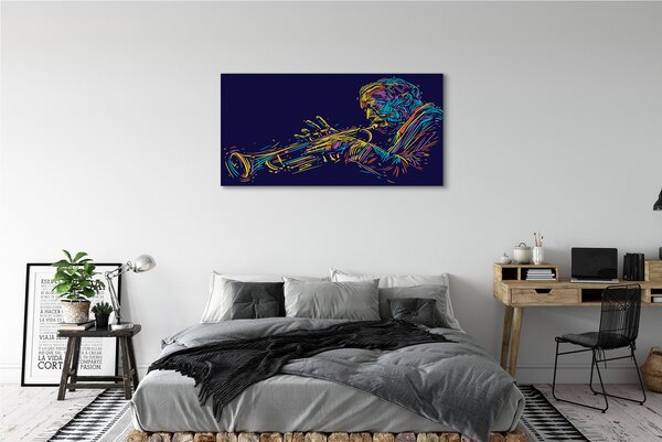 Tablouri canvas om trompetă