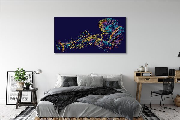 Tablouri canvas om trompetă