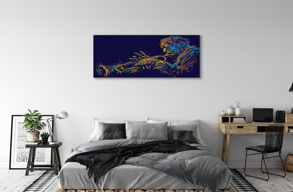 Tablouri canvas om trompetă