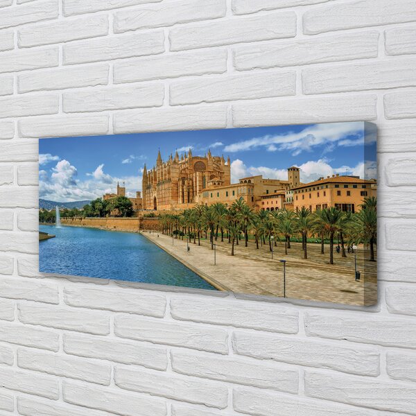 Tablouri canvas Spania gotic catedrala de palmier