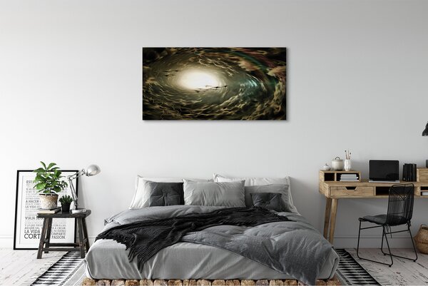 Tablouri canvas păsări nori