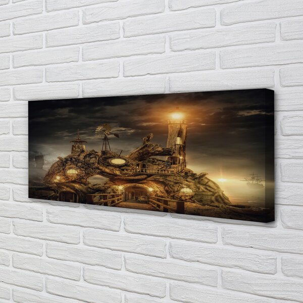 Tablouri canvas nori vas Lantern