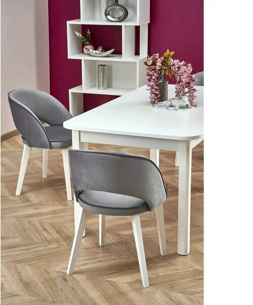 Masa extensibila FLORIAN, alb, 160/228x90x78 cm