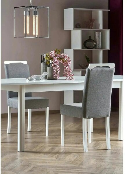 Masa extensibila FLORIAN, alb, 160/228x90x78 cm