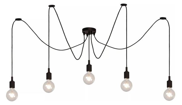 Lustră pe cablu Lucide 08408/05/30 FIX MULTIPLE 5xE27/60W/230V