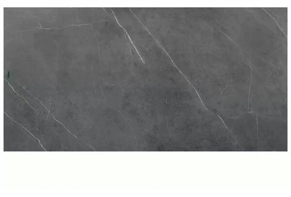 Masa sticla securizata DOLCE, gri mat/nuc, 180-240x95x76 cm