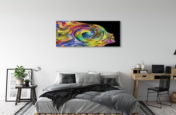 Tablouri canvas imagine color Femeie