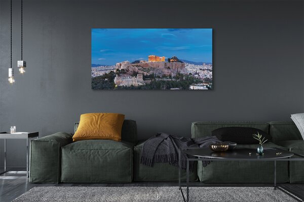Tablouri canvas Grecia Panorama din Atena