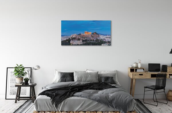 Tablouri canvas Grecia Panorama din Atena