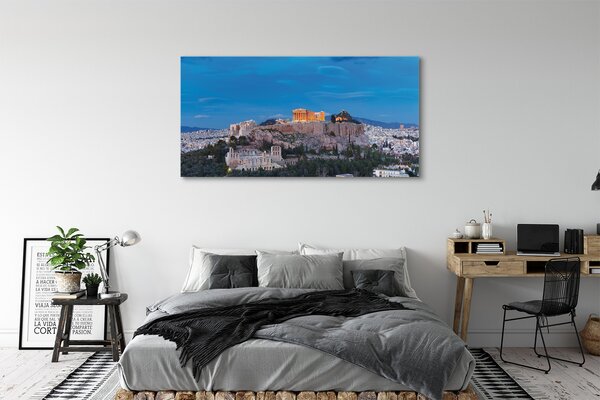 Tablouri canvas Grecia Panorama din Atena