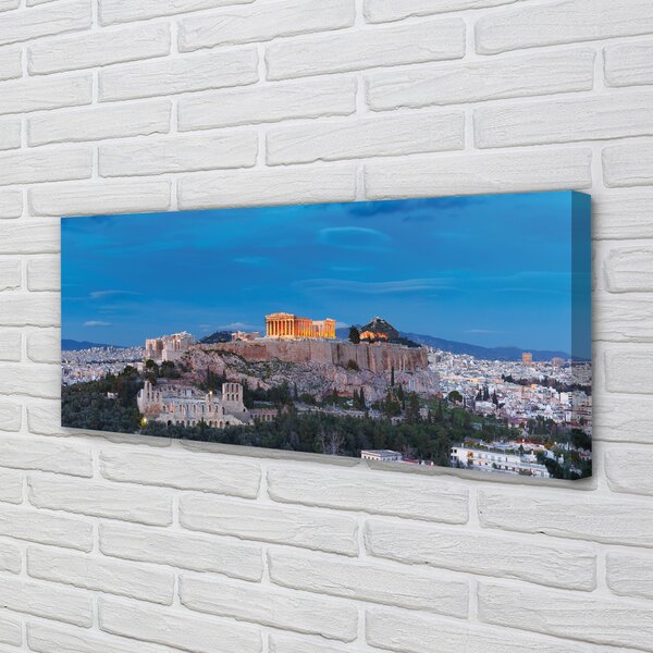 Tablouri canvas Grecia Panorama din Atena