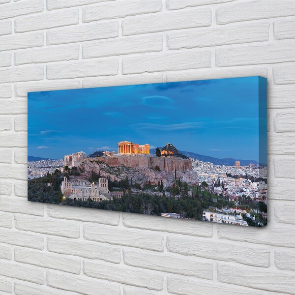 Tablouri canvas Grecia Panorama din Atena