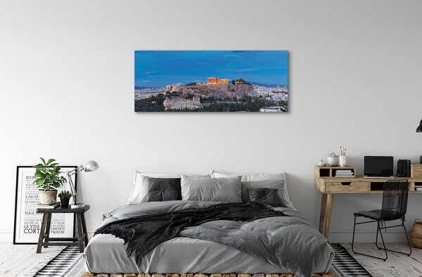 Tablouri canvas Grecia Panorama din Atena