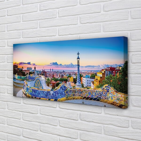 Tablouri canvas Spania panoramă a orașului