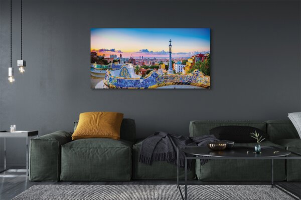 Tablouri canvas Spania panoramă a orașului