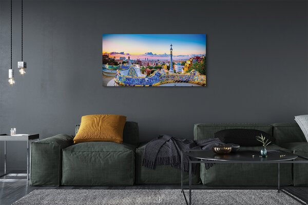 Tablouri canvas Spania panoramă a orașului