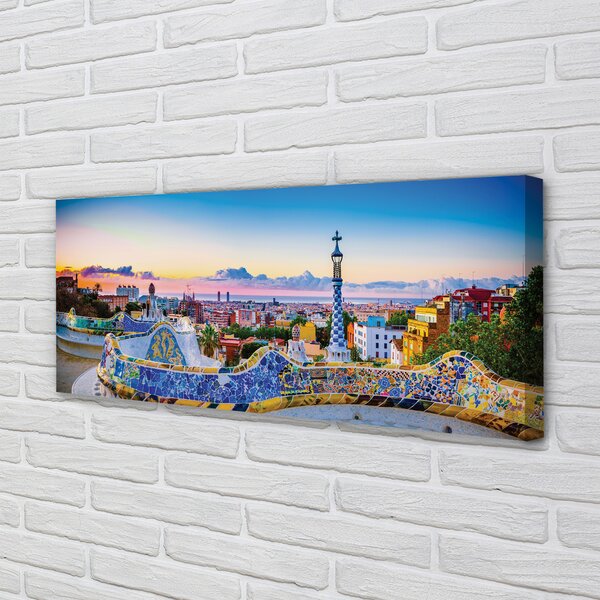 Tablouri canvas Spania panoramă a orașului